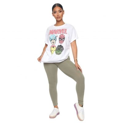 FASHION NOVA Running Around High Rise Legging SIZE 1X COLOR Olive